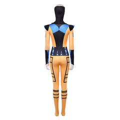 X-Men '97 Jean Grey Yellow Blue Jumpsuit Battle Outfits Cosplay Costume