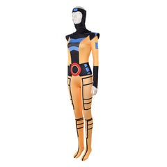 X-Men '97 Jean Grey Yellow Blue Jumpsuit Battle Outfits Cosplay Costume