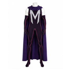 X-Men '97 Magneto Purple Cloak Jumpsuit Set Outfits Cosplay Costume