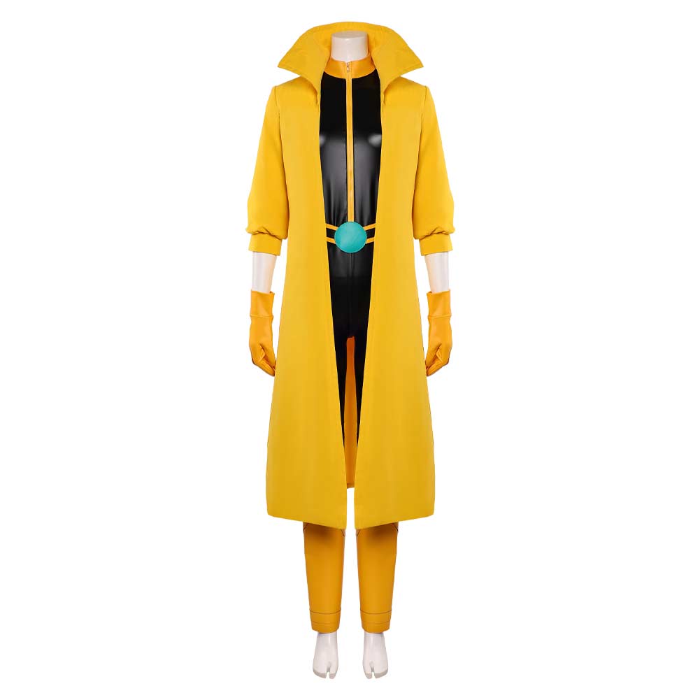 X-Men '97 Season 2 (2026) Jubilee Yellow Coat Jumpsuit Set Outfits Cosplay Costume