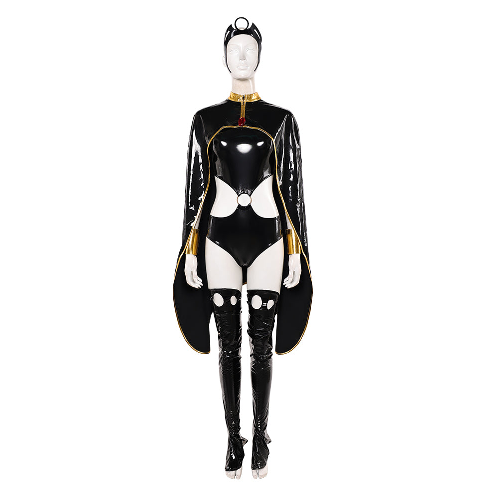 X-Men '97 Season 2 (2026) Storm Black Leather Set Outfits Cosplay Costume