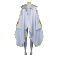 X-Men '97 Storm White Blue Jumpsuit Cloak Set Outfits Cosplay Costume