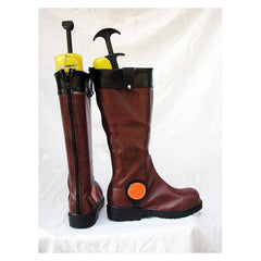 Yu-Gi-Oh! 5D's Yusei Fudo Brown Shoes Boots Cosplay Accessories Props