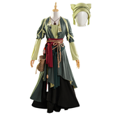 Where Winds Meet (2025) Ying Ying Green Set Wuxia Hanfu Outfits Cosplay Costume