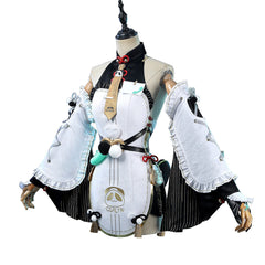Zenless Zone Zero Dialyn White Dress Set Outfits Cosplay Costume