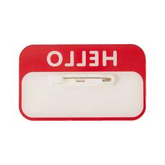 Zootopia 2 (2025) Nick Judy Red Acrylic Name Badge Cosplay Accessories Props