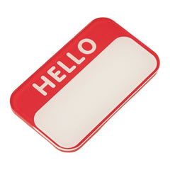 Zootopia 2 (2025) Nick Judy Red Acrylic Name Badge Cosplay Accessories Props