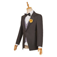 Zootopia 2 (2025) Nick Wilde Black Suit Top Set Outfits Cosplay Costume
