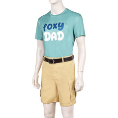 Zootopia 2 (2025) Nick Wilde Blue Shirt Pants Set Outfits Cosplay Costume