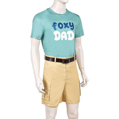 Zootopia 2 (2025) Nick Wilde Blue Shirt Pants Set Outfits Cosplay Costume