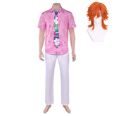Zootopia 2 (2025) Nick Wilde Pink Shirt Trousers Set Outfits Cosplay Costume