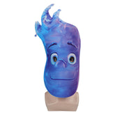 Elemental Wade Water Mask Cosplay Latex Masks Helmet Masquerade Halloween Party Costume Props