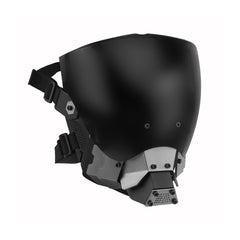 Cyberpunk Commander Mask Cosplay Latex Masks Helmet Masquerade Halloween Party Costume Props