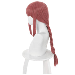 Makima Cosplay Wig Heat Resistant Synthetic Hair Carnival Halloween Party Props