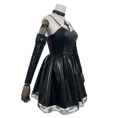 Misa Amane Black Dress Outfits Cosplay Costume Halloween Carnival Suit