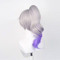 Honkai: Star Rail Silver Wolf Cosplay Wig Heat Resistant Synthetic Hair Carnival Halloween Props