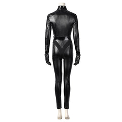 Movie The Batman Catwoman Cosplay Costume Jumpsuit Outfits Halloween Carnival Suit