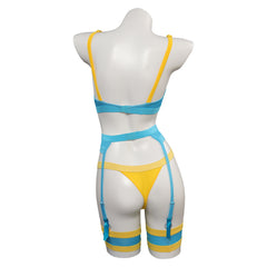 Game Street Fighter Chun-Li Sexy Lace Lingerie Outfits Cosplay Costume Halloween Carnival Suit