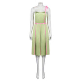 Movie Barbie 2023 Margot Robbie Barbie Outfits Beach Dress Cosplay Costume Halloween Carnival Suit