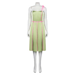 Movie Barbie 2023 Margot Robbie Barbie Outfits Beach Dress Cosplay Costume Halloween Carnival Suit