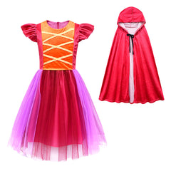 Kids Movie Hocus Pocus Mary Sanderson Cosplay Costume Outfits Halloween Carnival Suit