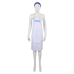 Movie Barbie 2023 Flo Tablier Aprons Outfits Cosplay Costume Outfits Halloween Carnival Suit
