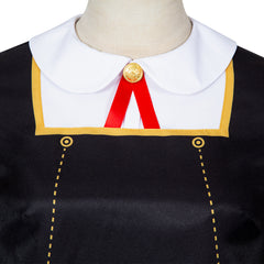 Anya Black School Uniform Dress Cosplay Costume Outfits Halloween Carnival Suit