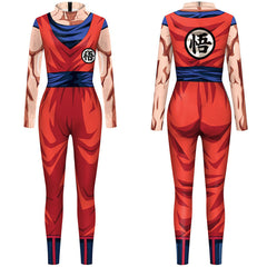 Dragon Ball Son Goku Women Jumpsuit Cosplay Costume Outfits Halloween Carnival Suit