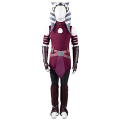 Kids Children TV Ahsoka 2023 Ahsoka Tano Star War Outfits Cosplay Costume Halloween Carnival Suit