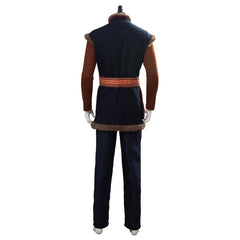 Movie Frozen 2 Kristoff Adult Outfit Cosplay Costume Halloween Carnival Suit
