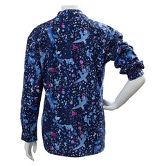 TV Stranger Things 3 Eleven Blue T-shirt Cosplay CostumOutfits Halloween Carnival Suit