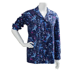 TV Stranger Things 3 Eleven Blue T-shirt Cosplay CostumOutfits Halloween Carnival Suit