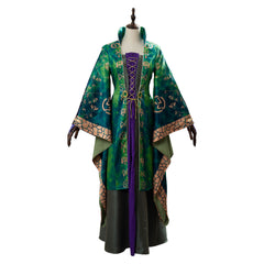 Movie Hocus Pocus Winifred Sanderson Suit Cosplay Costume Halloween Suit