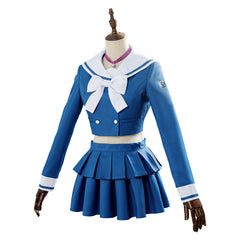 Danganronpa V3: Killing Harmony Tenko Chabashira Blue School Uniform Outfits Cosplay Costume