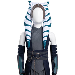 Kids Children Ahsoka 2023 Ahsoka Tano Outfits Cosplay Costume Halloween Carnival Suit