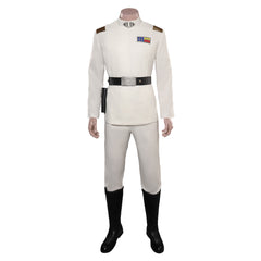 Movie Star Wars Grand Admiral Thrawn Cosplay Costume Outfits Halloween Carnival Suit