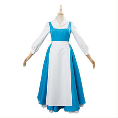 Movie Beauty and the Beast Princess Belle Cosplay Costume 成功