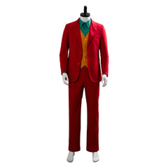 Movie Joker Origin Romeo 2019 Film DC Movie Joaquin Phoenix Arthur Fleck Cosplay Costume Outfit Suit Uniform