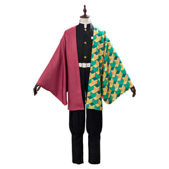 Anime Giyuu Outfit Cosplay Costume Halloween Carnival Suit