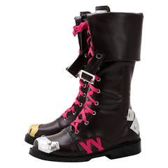 Arcane: League of Legends Jinx Cosplay Shoes Boots Halloween Costumes Accessory Custom Made