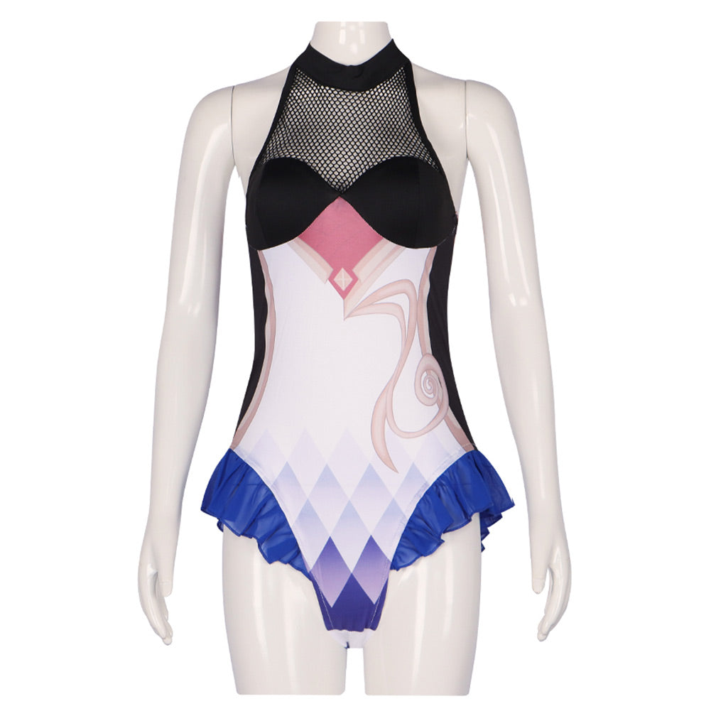 Game Genshin Impact Ganyu Outfits Cosplay Costume Swimsuit