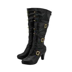 Danganronpa V3: Killing Harmony Miu Iruma Black Shoes Boots Cosplay Accessories Halloween Carnival Props
