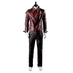 Movie Guardians of the Galaxy 2 Peter Jason Quill Starlord Halloween Cosplay Costume