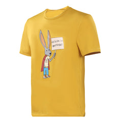 The Suicide Squad-Rick Flag Yellow T-shirt Cosplay Costume Halloween Carnival Suit
