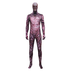 TV Stranger Things Season 4 Vecna Cosplay Costume Print Jumpsuit Outfits Halloween Carnival Suit
