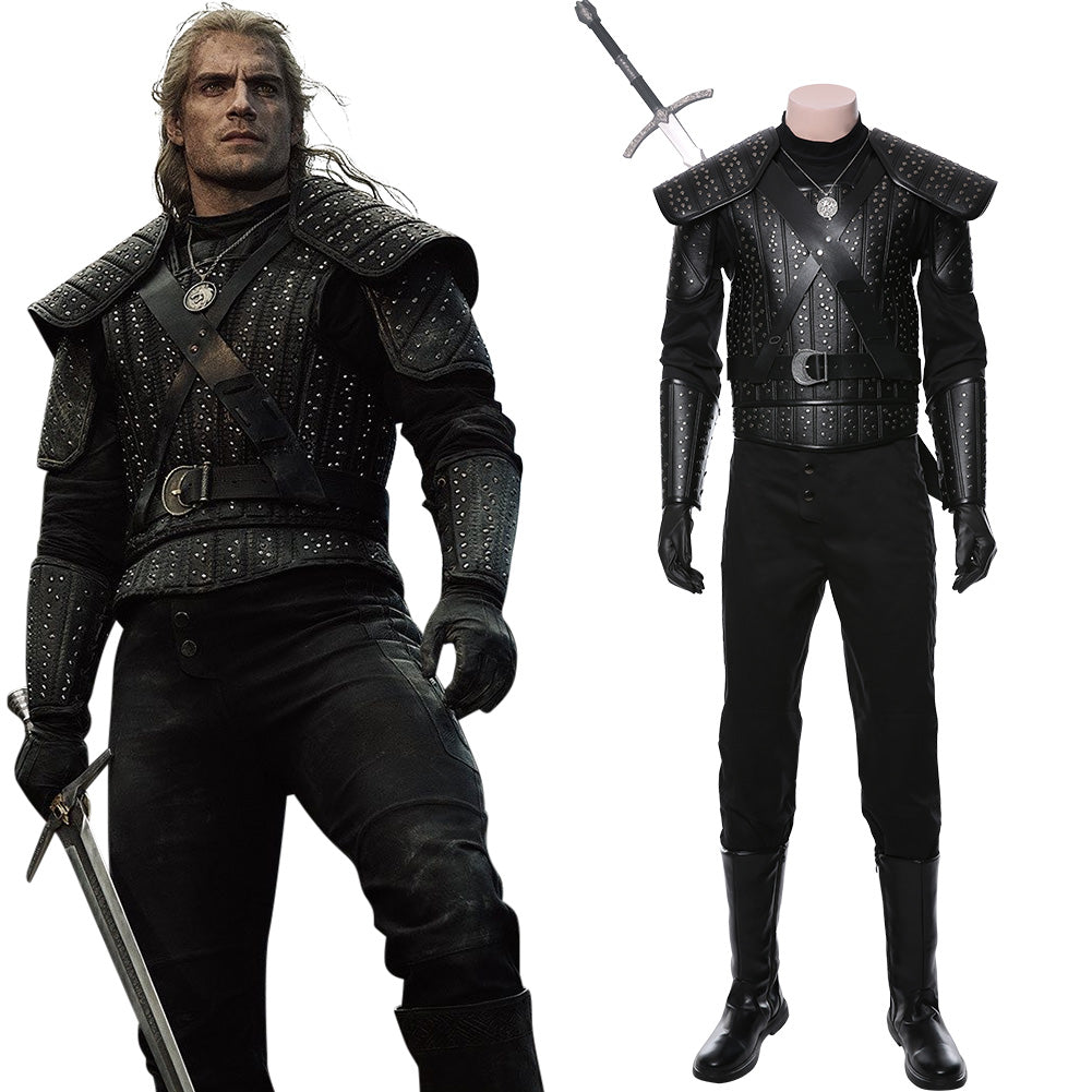 The Witcher Season 2 Netflix Geralt Of Rivia Cosplay Costume