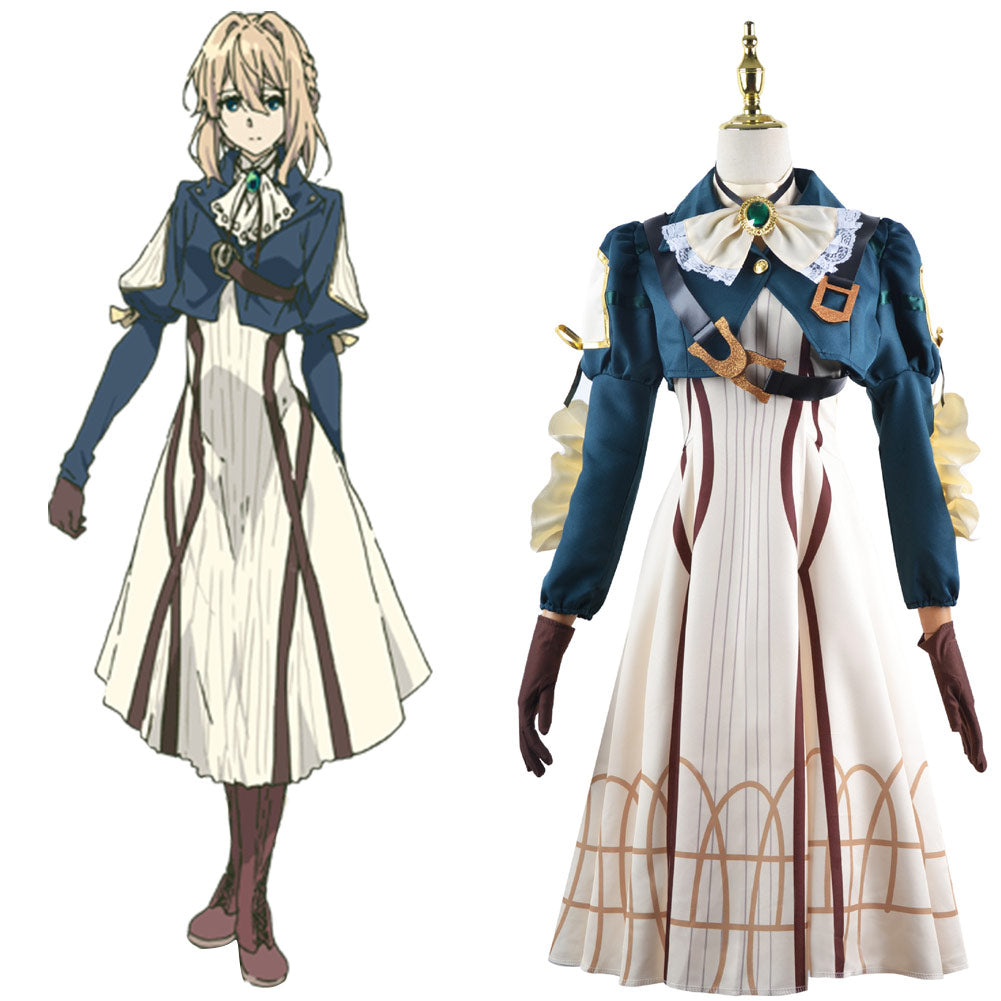 Violet Evergarden Violet Cosplay Costume Outfits Halloween Carnival Su