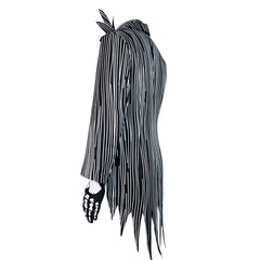 Movie The Nightmare Before Christmas Jack Skellington Outfits Tailcoat Cosplay Costume Halloween Carnival Suit