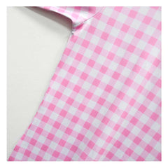 Kids Girls Movie Barbie 2023 Margot Robbie Barbie Jumpsuit Cloak Bag Outfits Cosplay Costume Halloween Carnival Suit