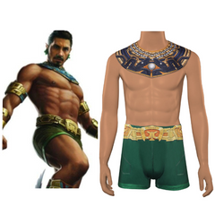 Movie Black Panther: Wakanda Forever Namor Cosplay Costume Collar Cape Shorts Halloween Carnival Suit